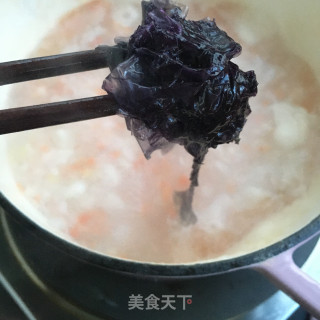 山药紫菜芙蓉汤的做法步骤：9