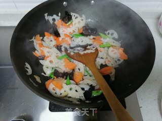 杂炒时蔬的做法步骤：4