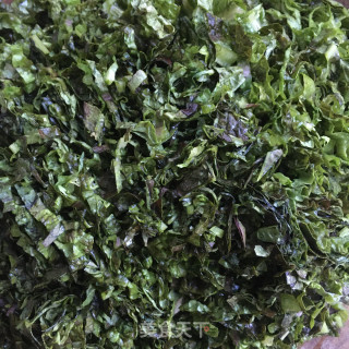 蒜香莴笋叶麦饭的做法步骤：2