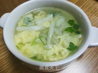 白玉菇蛋花汤的做法步骤：13