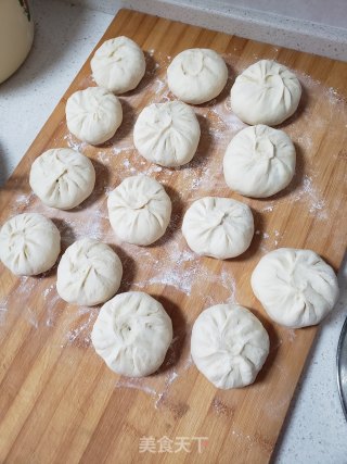 白萝卜鸡蛋粉条包的做法步骤：14