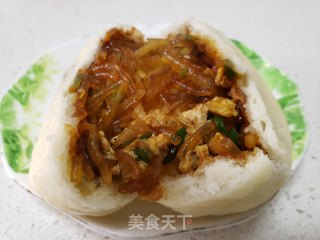 白萝卜鸡蛋粉条包的做法步骤：18