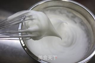 水浴法南瓜泥戚风蛋糕的做法步骤：9