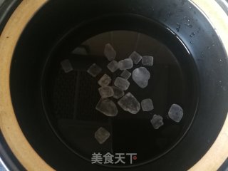 桂花冰糖炖木瓜的做法步骤：3