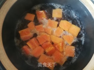 桂花冰糖炖木瓜的做法步骤：5