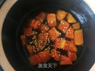 桂花冰糖炖木瓜的做法步骤：7