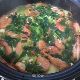鲜虾豆腐煲的做法步骤：14