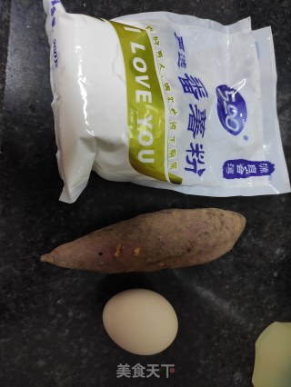 红薯布丁的做法步骤：1