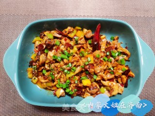 辣子鸡胗的做法步骤：9