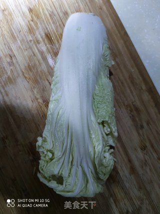 醋溜白菜片的做法步骤：1