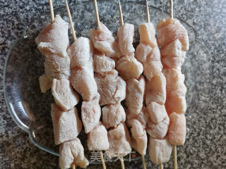炸鸡肉串的做法步骤：13