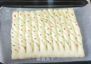 创意椰蓉花样面包的做法步骤：14