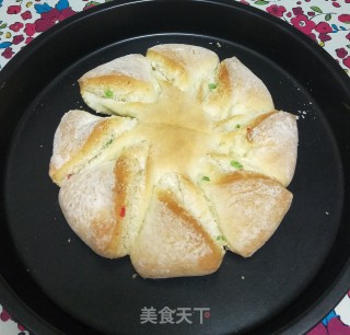 创意椰蓉花样面包的做法步骤：20
