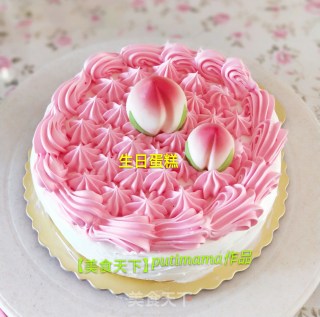 生日蛋糕的做法步骤：21