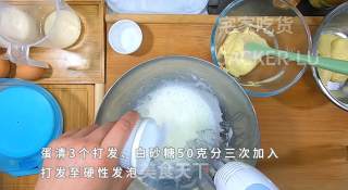 双色奶香小松饼，满口奶香，柔软细腻，下午茶的不二的选择！的做法步骤：6