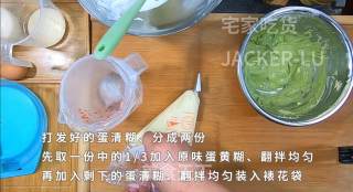 双色奶香小松饼，满口奶香，柔软细腻，下午茶的不二的选择！的做法步骤：12