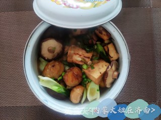 板栗煲豆腐的做法步骤：13