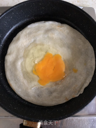 三丝手抓饼的做法步骤：2