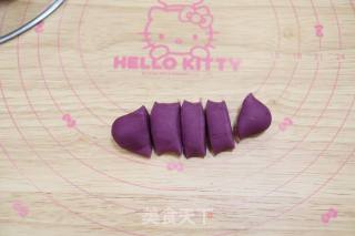 南瓜紫薯花朵馒头的做法步骤：13
