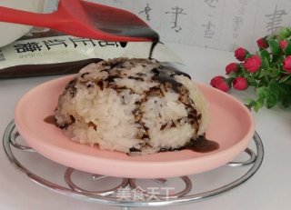 红糖汁糯米糕的做法步骤：9