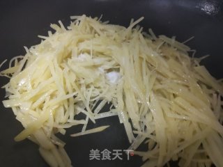 醋溜土豆丝的做法步骤：5