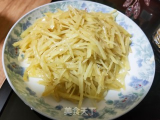 醋溜土豆丝的做法步骤：8