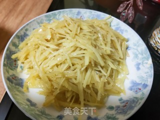 醋溜土豆丝的做法步骤：10