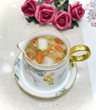 银耳百合枸杞糖水的做法步骤：10