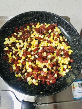 南瓜糯米卷#花样米饭#的做法步骤：7