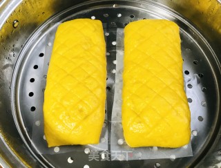 南瓜糯米卷#花样米饭#的做法步骤：14