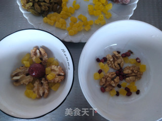 菠萝味八宝饭的做法步骤：3