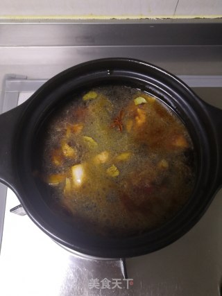 芋头烧肘花的做法步骤：8