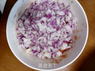 洋葱牛肉馅饼的做法步骤：4