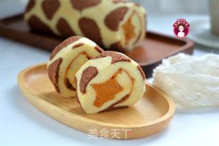 长颈鹿红薯夹心蛋糕卷的做法步骤：23