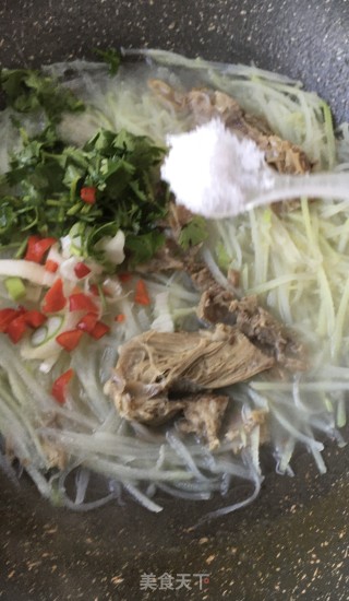 萝卜炖烤羊肉的做法步骤：9