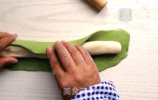 花式饺子——象形白菜饺的做法步骤：3