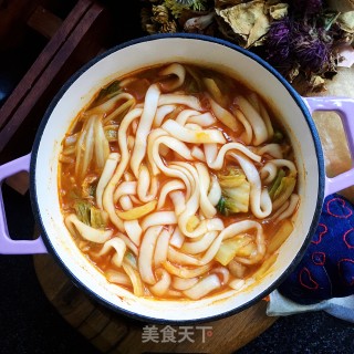 辣酱白菜炖土豆粉的做法步骤：12