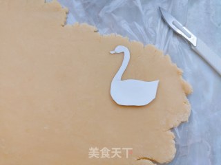 焦糖杏仁天鹅饼干的做法步骤：5
