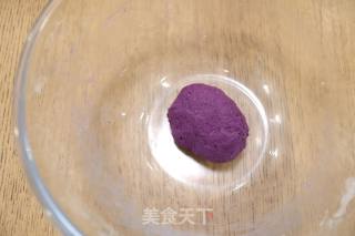 南瓜紫薯棒棒糖馒头的做法步骤：6