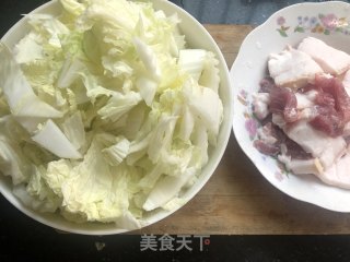 大白菜炖粉条的做法步骤：2
