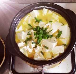 咸蛋豆腐????????的做法步骤：4