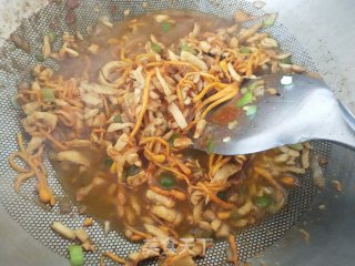 虫草花鸡胸肉丝卤的做法步骤：8
