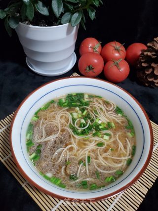 酥肉汤面的做法步骤：8