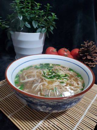 酥肉汤面的做法步骤：9