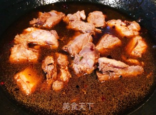 鹌鹑蛋烧排骨的做法步骤：8