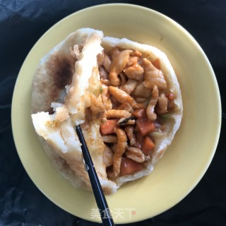 新奥尔良鸡肉饼的做法步骤：6