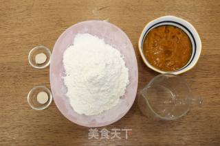 金丝卷的做法步骤：1
