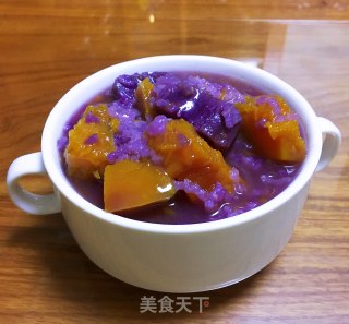 紫薯南瓜粥的做法步骤：5