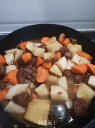 萝卜炖牛肉的做法步骤：9