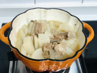 子排炖萝卜的做法步骤：11